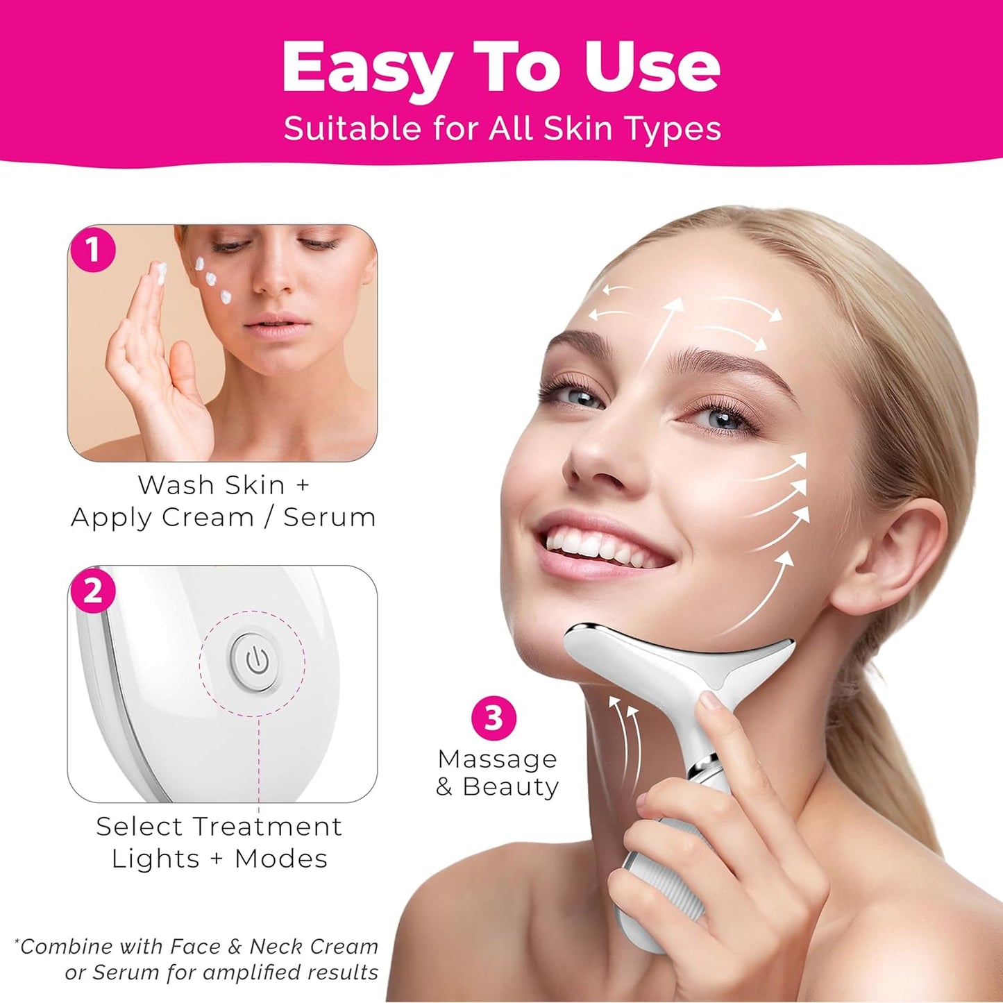 FaceRenew ™ Face Lifting LED Therapy Device