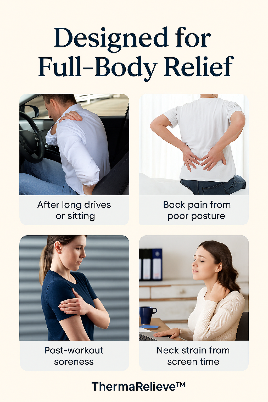 ThermaRelieve™ Neck & Shoulder Massager