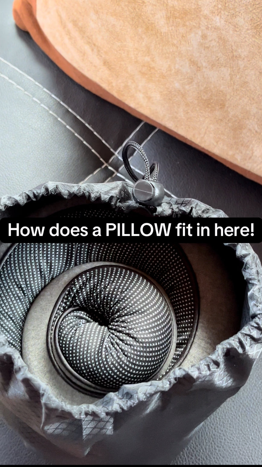 PillowPort™ Memory Foam U-Shaped Neck Pillow
