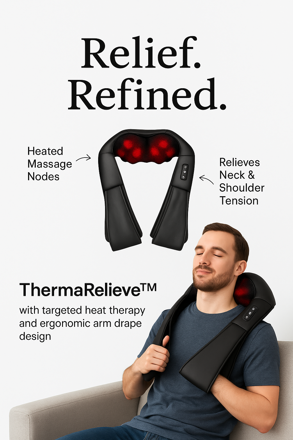 ThermaRelieve™ Neck & Shoulder Massager