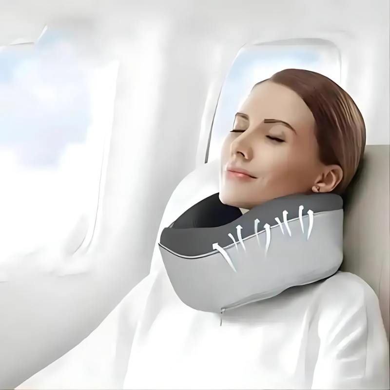 PillowPort™ Memory Foam U-Shaped Neck Pillow