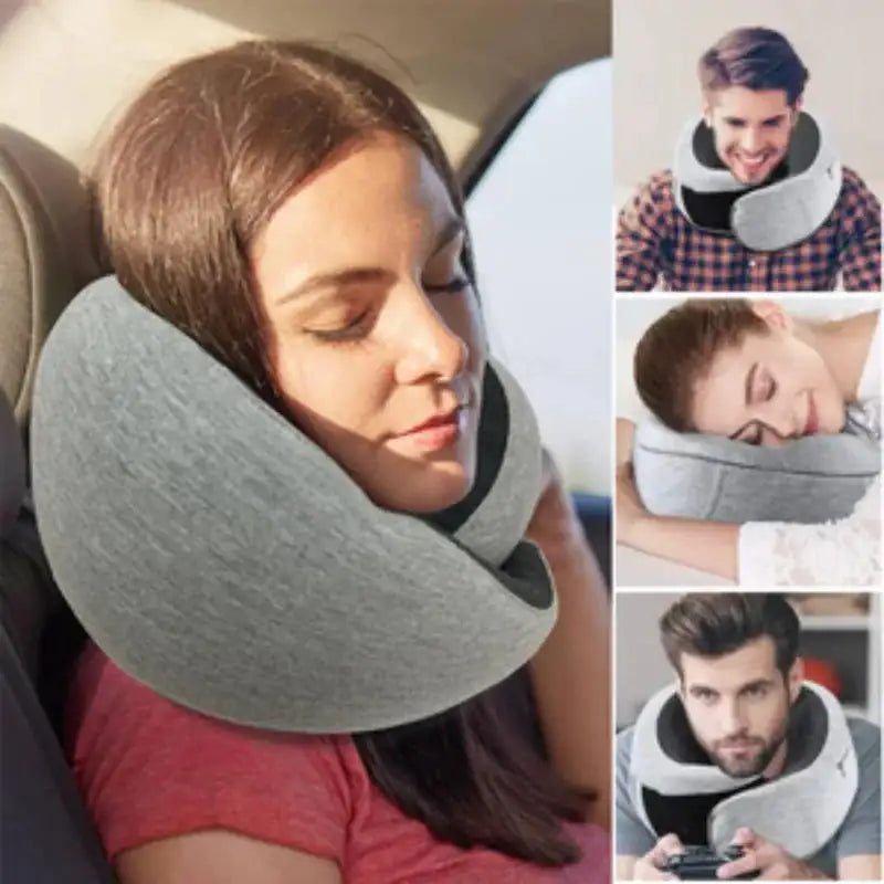 PillowPort™ Memory Foam U-Shaped Neck Pillow