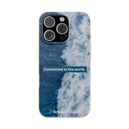 Connected to the World Biodegradable Phone Case