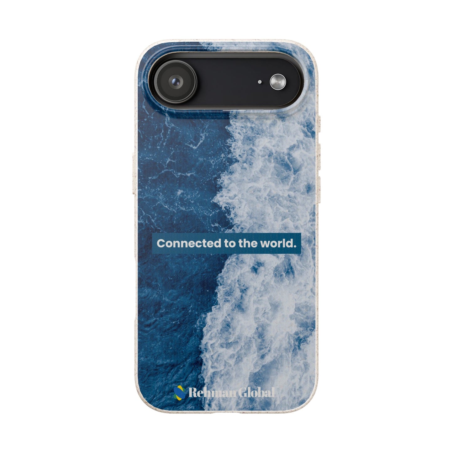 Connected to the World Biodegradable Phone Case