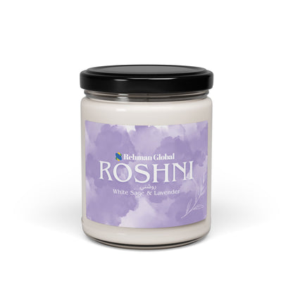 ROSHNI Scented Soy Candle, 9oz