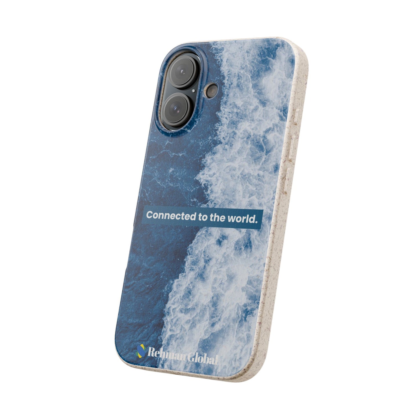 Connected to the World Biodegradable Phone Case