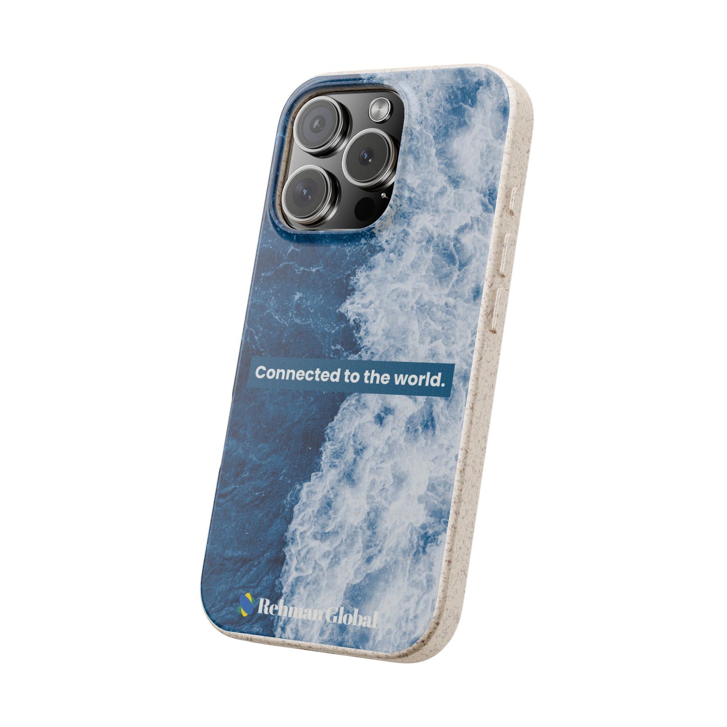 Connected to the World Biodegradable Phone Case