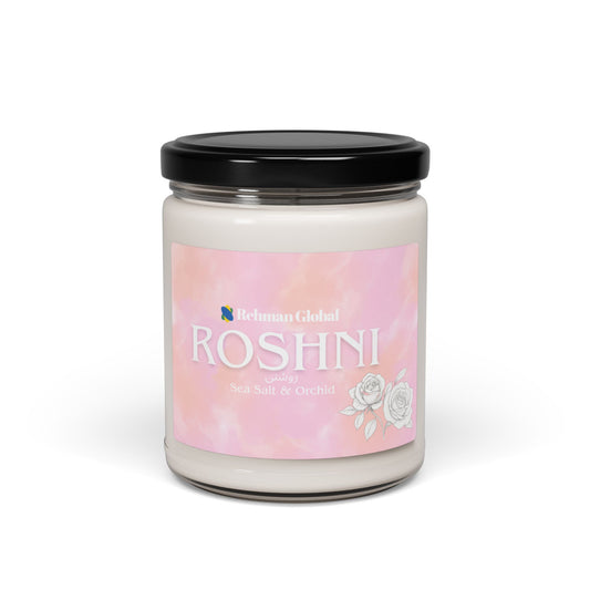 ROSHNI Scented Soy Candle, 9oz