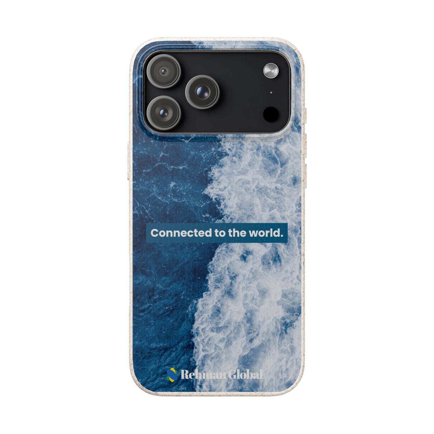 Connected to the World Biodegradable Phone Case