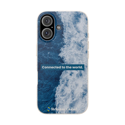 Connected to the World Biodegradable Phone Case