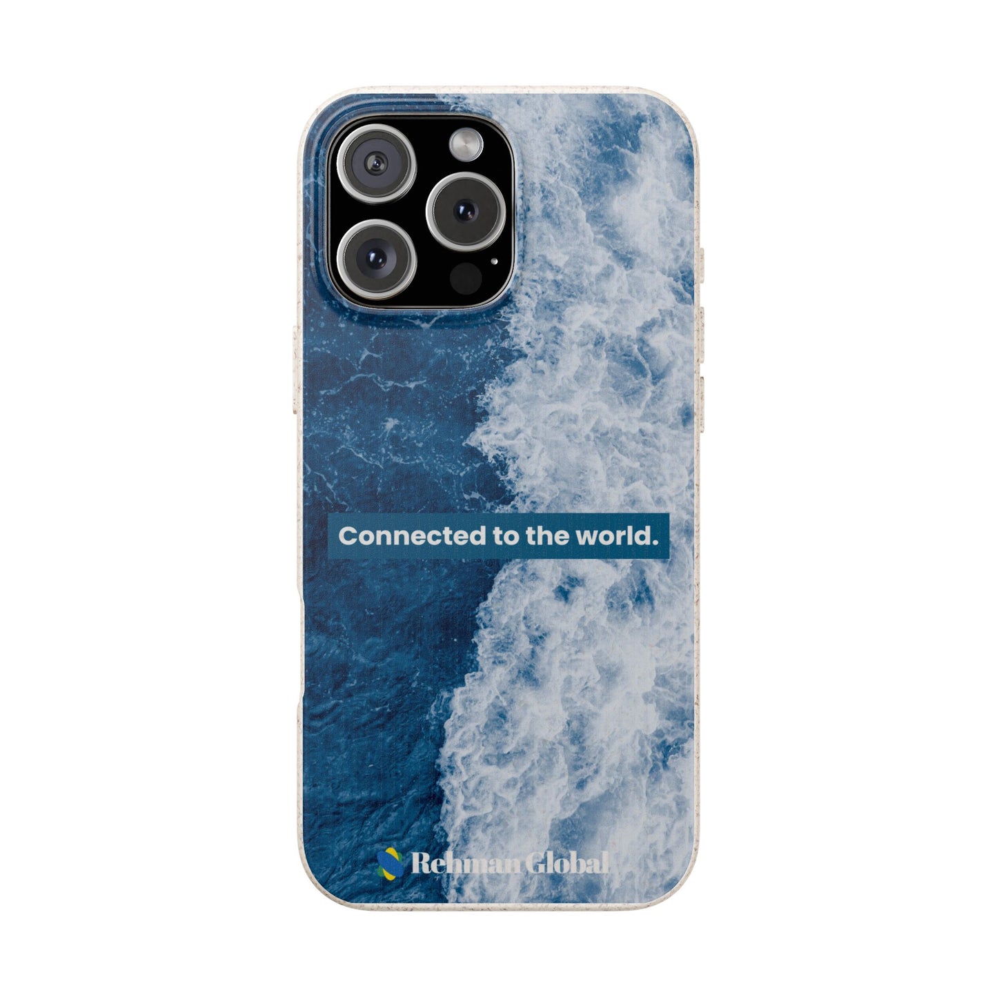 Connected to the World Biodegradable Phone Case