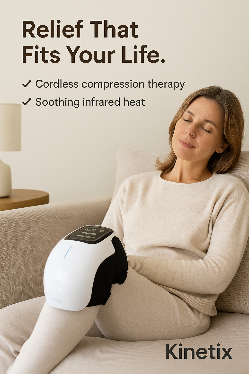 Kinetix™ Smart Knee Massager