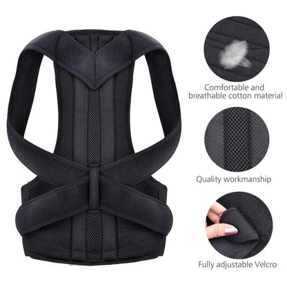 ComfortBack™ Adjustable Back Brace Posture Corrector